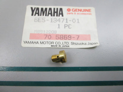 NEW OEM 6E5-13471-01-00 Yamaha Drain Plug Screw 0810
