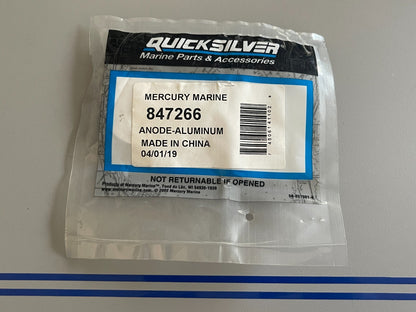 *NEW OEM* 0720 Mercury Quicksilver Aluminum Anode 847266