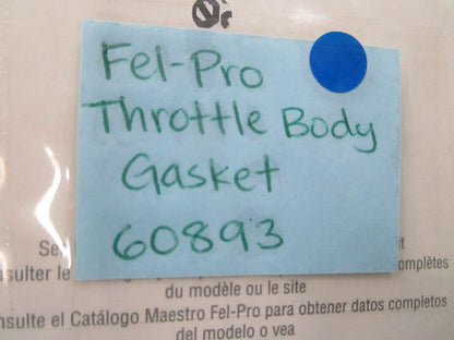 *NEW* 0810 Fel-Pro Throttle Body Gasket 60893