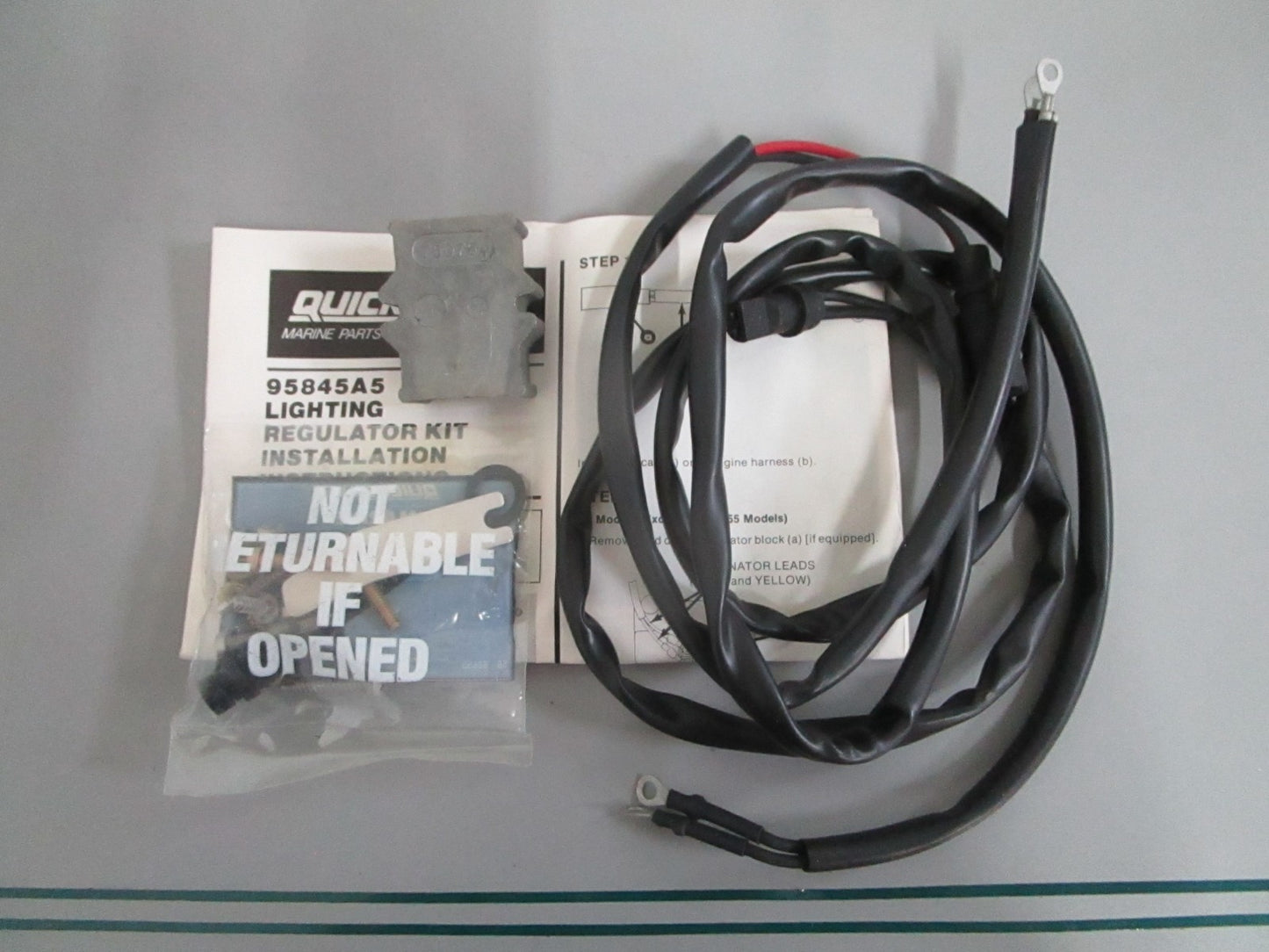 Mercury NEW OEM Lighting Regulator Kit 95845A5 NOS 10-30HP Outboard Part 0820