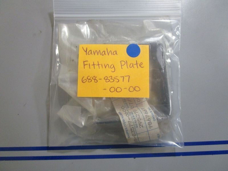 *NEW OEM* 0770 Yamaha Fitting Plate 688-83577-00-00