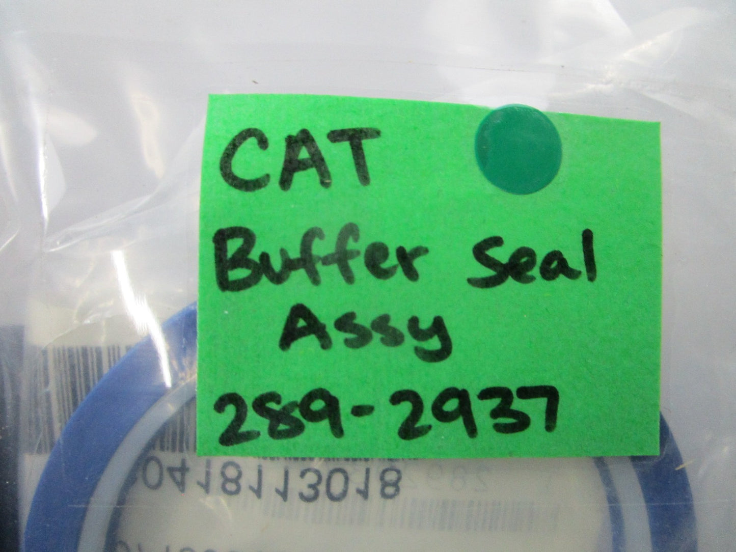 NEW OEM 289-2937 CAT Buffer Seal Assembly 0810