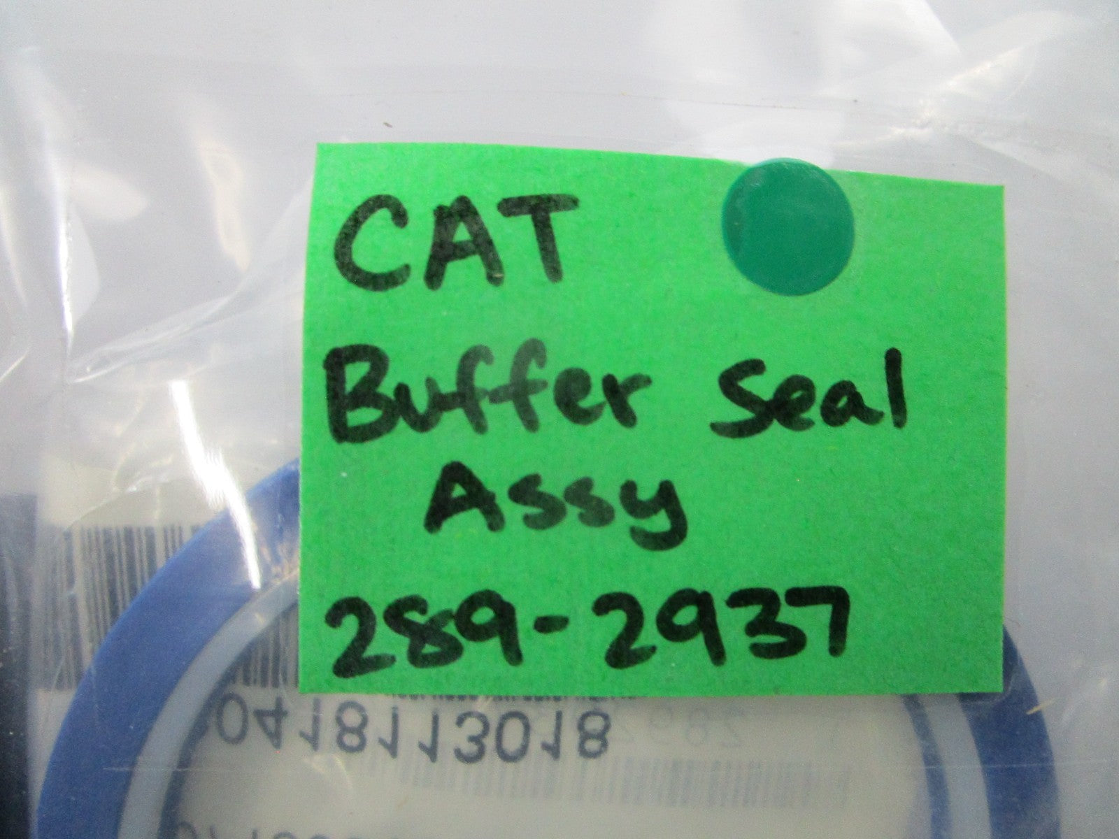 NEW OEM 289-2937 CAT Buffer Seal Assembly 0810
