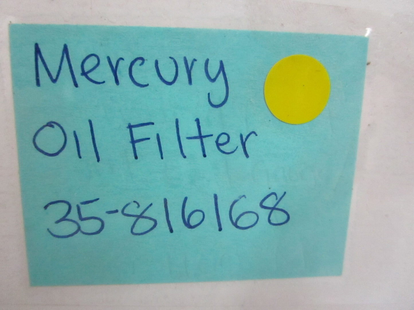 *NEW OEM* 0820 Mercury Quicksilver Oil Filter 35-816168