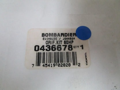 *NEW OEM* 0810 OMC Johnson Evinrude 60 HP Orifice Kit 436678 0436678