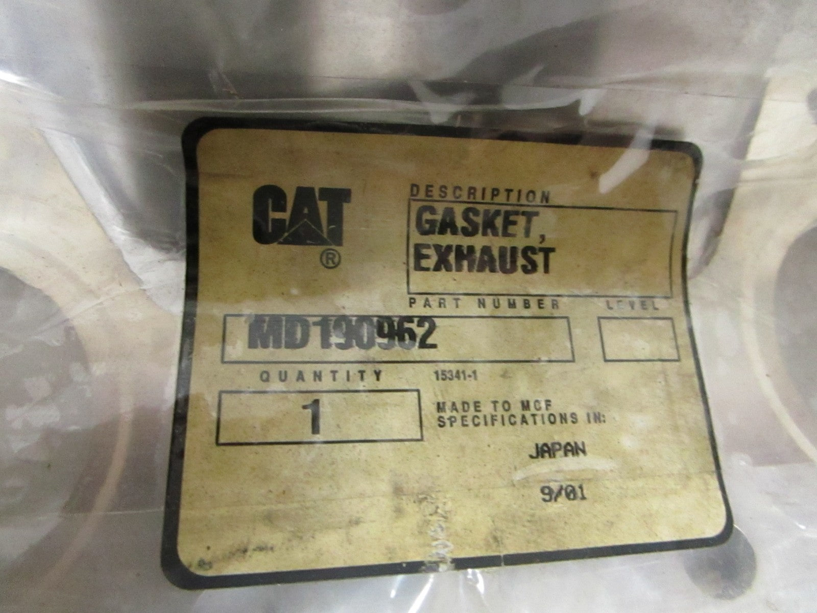*NEW OEM* 0720 Cat Caterpillar Exhaust Gasket MD190962
