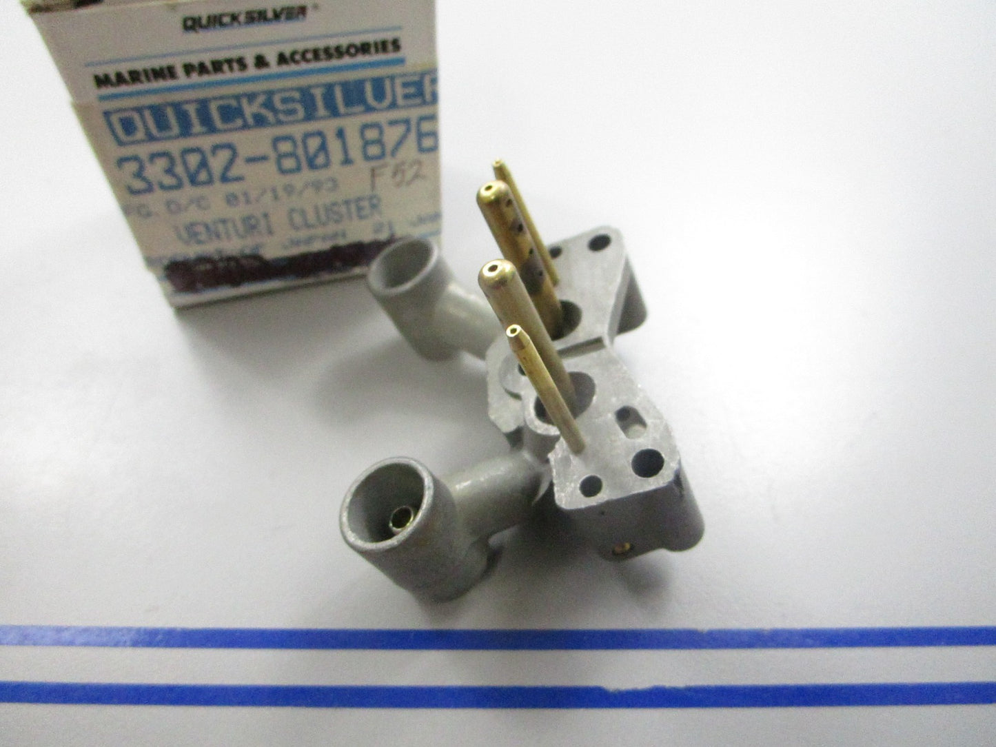 *NEW OEM* 0810 Mercury Quicksilver Venturi Cluster 3302-801876