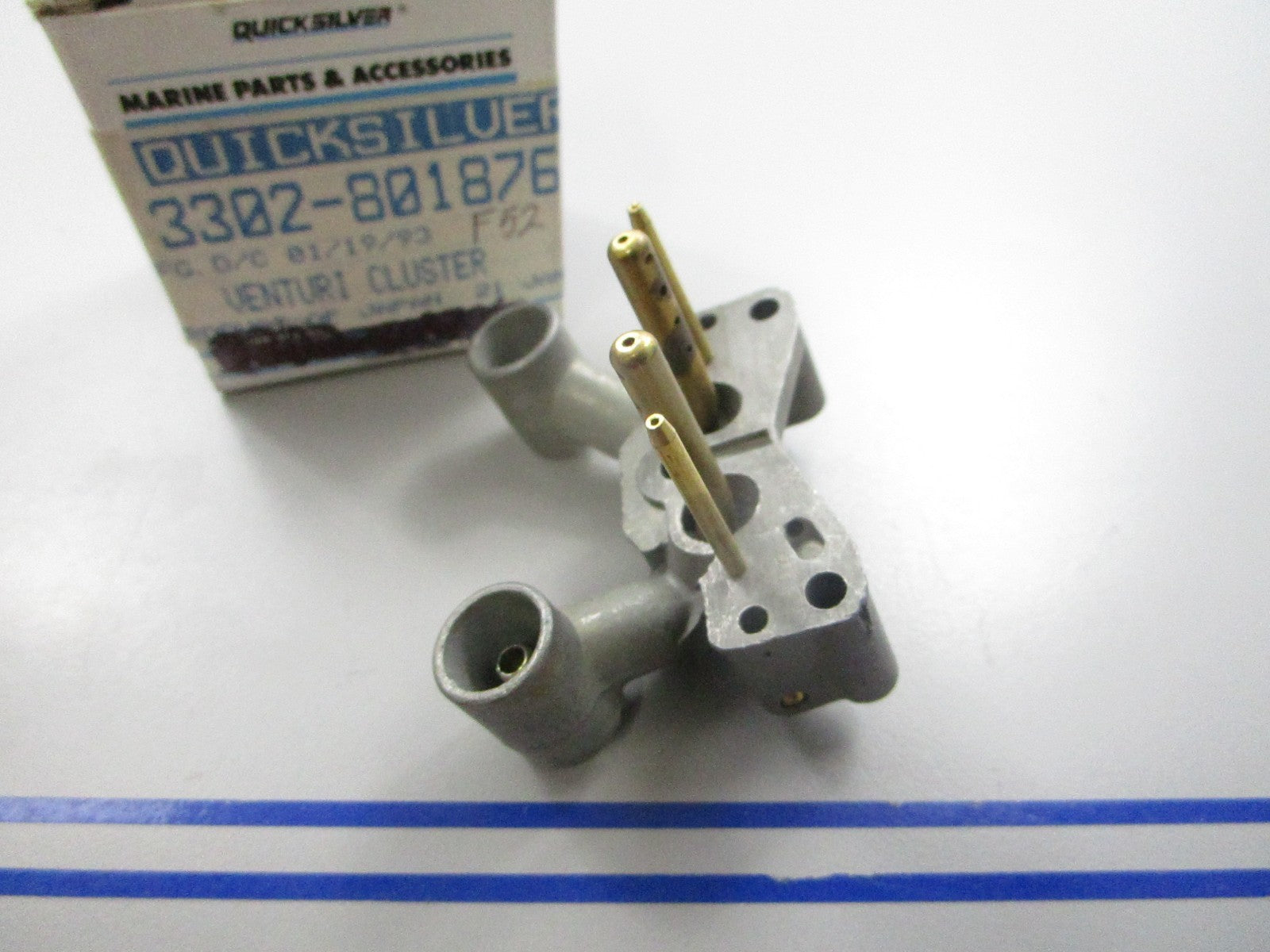 *NEW OEM* 0810 Mercury Quicksilver Venturi Cluster 3302-801876