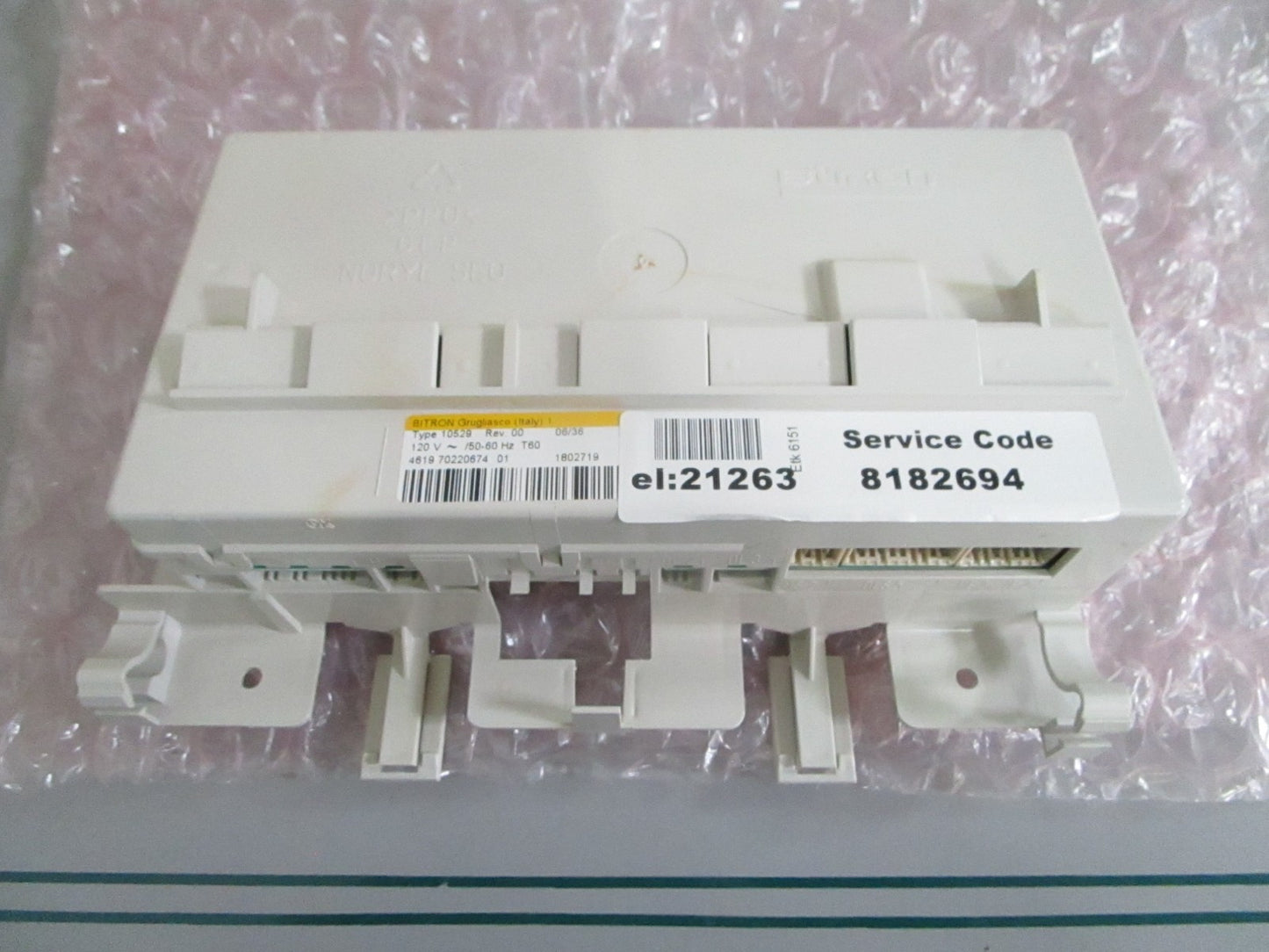 NEW OEM WP8182694 Whirlpool Washer Main Control Board 0820