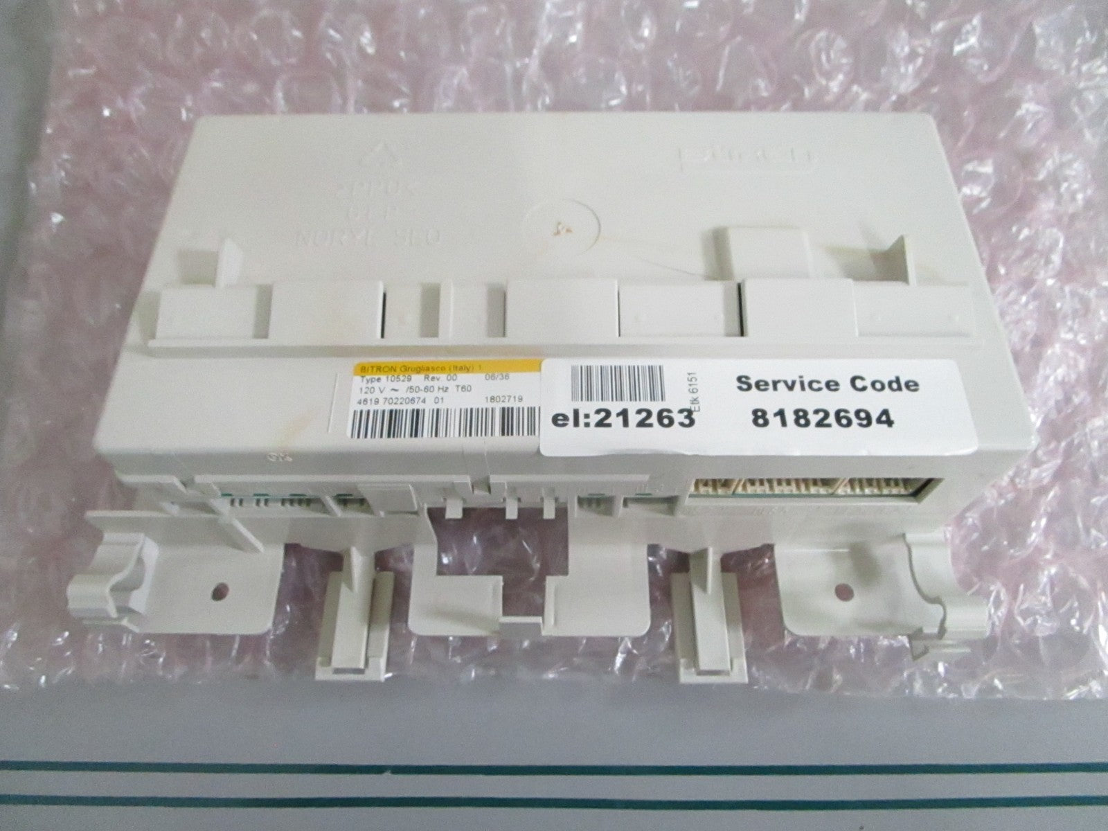 NEW OEM WP8182694 Whirlpool Washer Main Control Board 0820