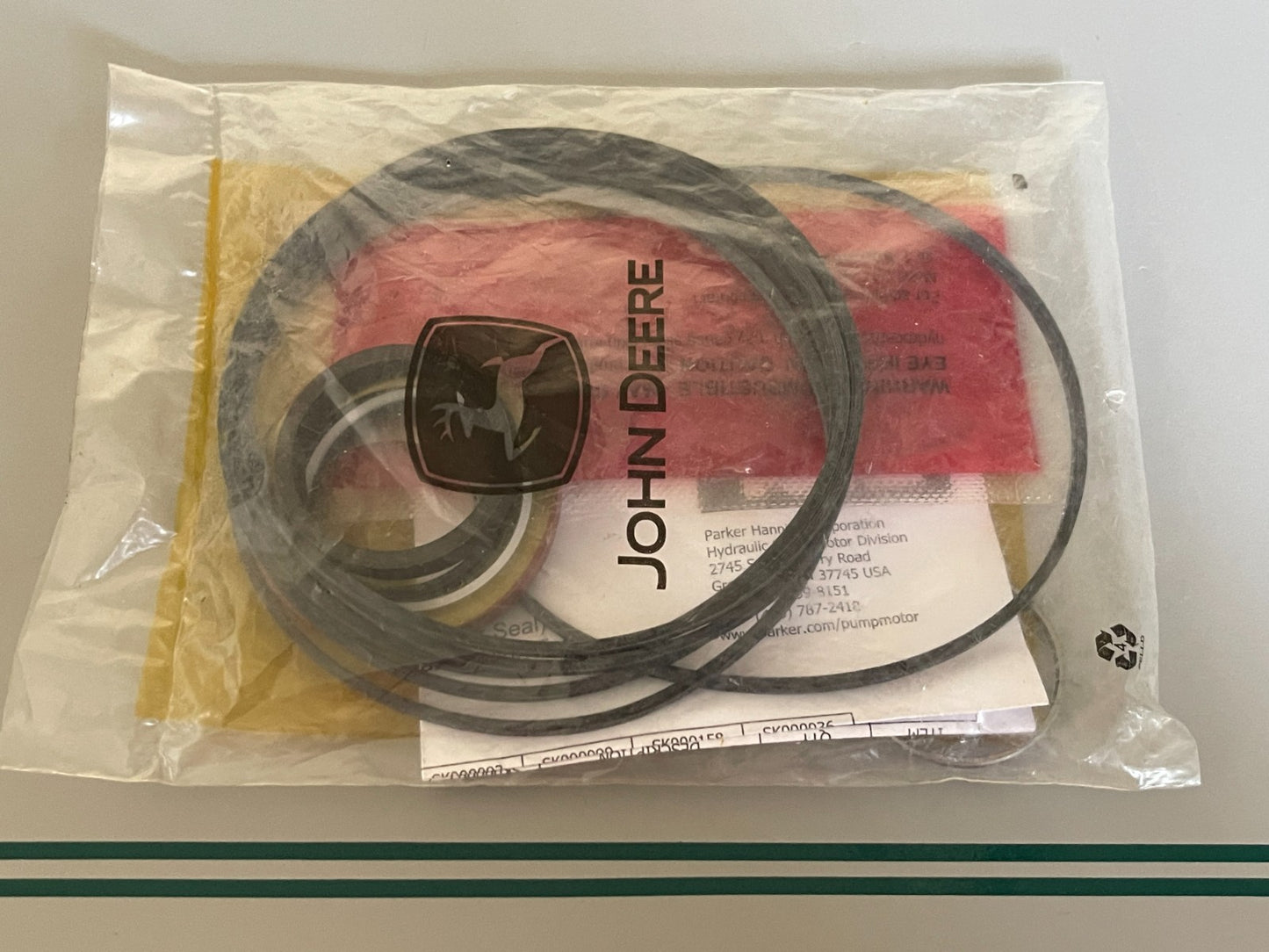 John Deere AZ45116 NEW OEM Gasket Kit 31 Posthole Digger ZTrak NOS 0720