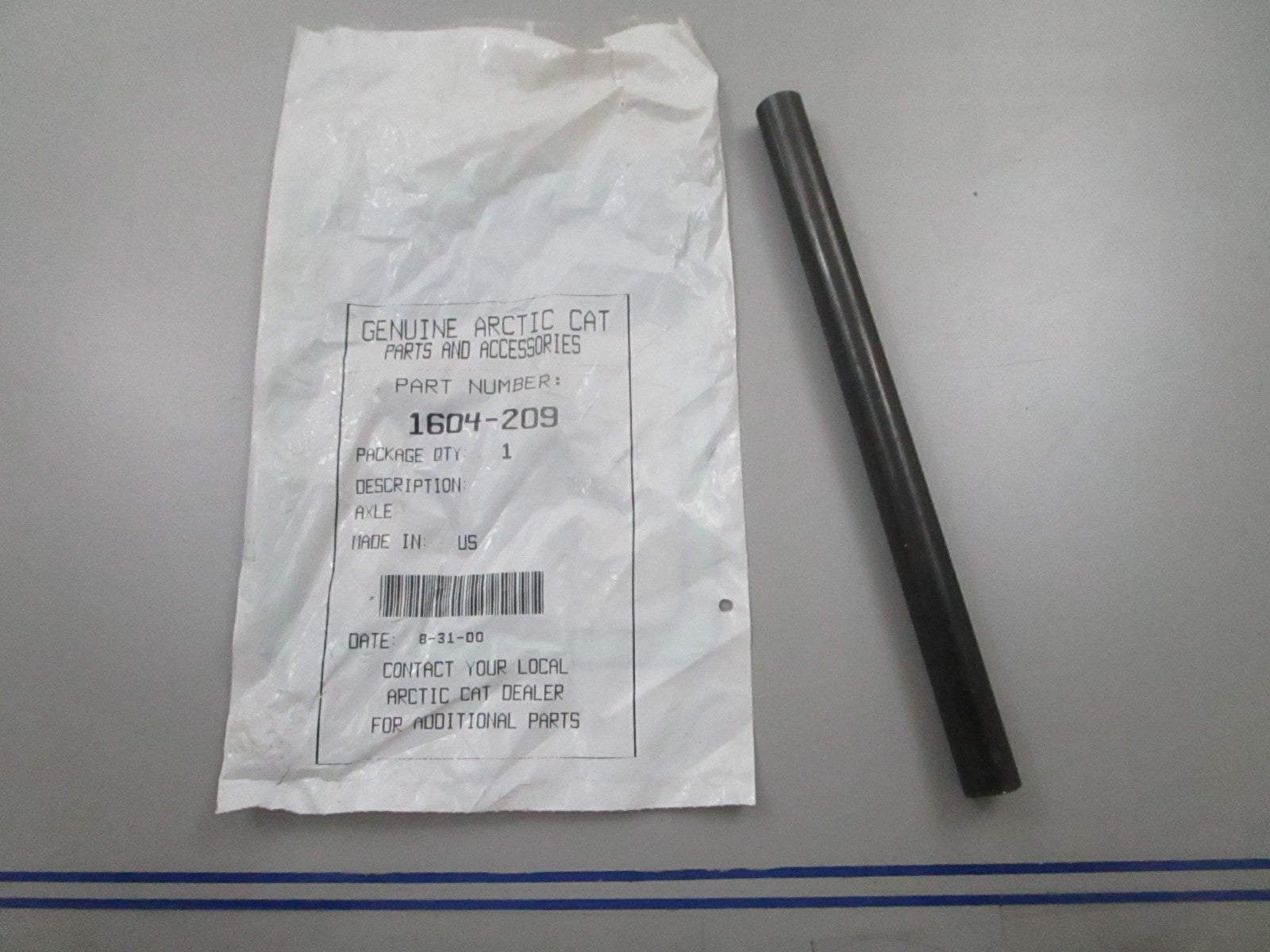 *NEW OEM* 0810 Arctic Cat Axle 1604-209