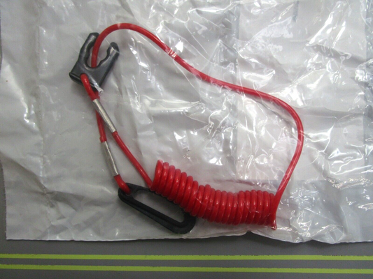 *NEW OEM* 0810 OMC Johnson Evinrude Lanyard & Clip 398602 0398602