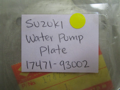 *NEW OEM* 0810 Suzuki Water Pump Plate 17471-93002