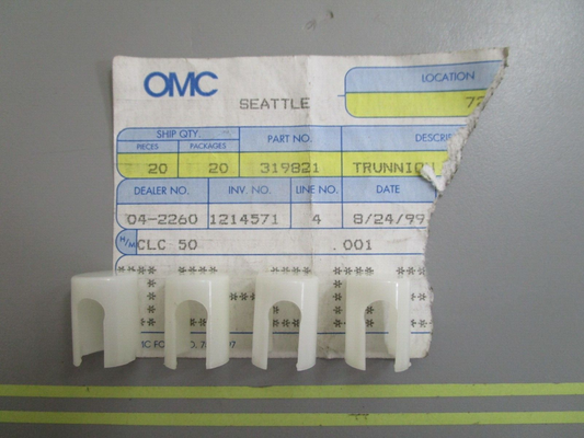 *NEW OEM* (LOT OF 4) 0770 OMC Johnson Evinrude Trunnion 319821 0319821