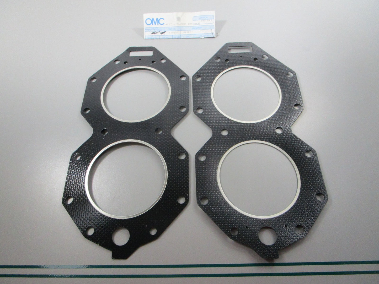 NEW OEM (LOT OF 2) 328623 0328623 OMC Johnson Evinrude Gasket 0810