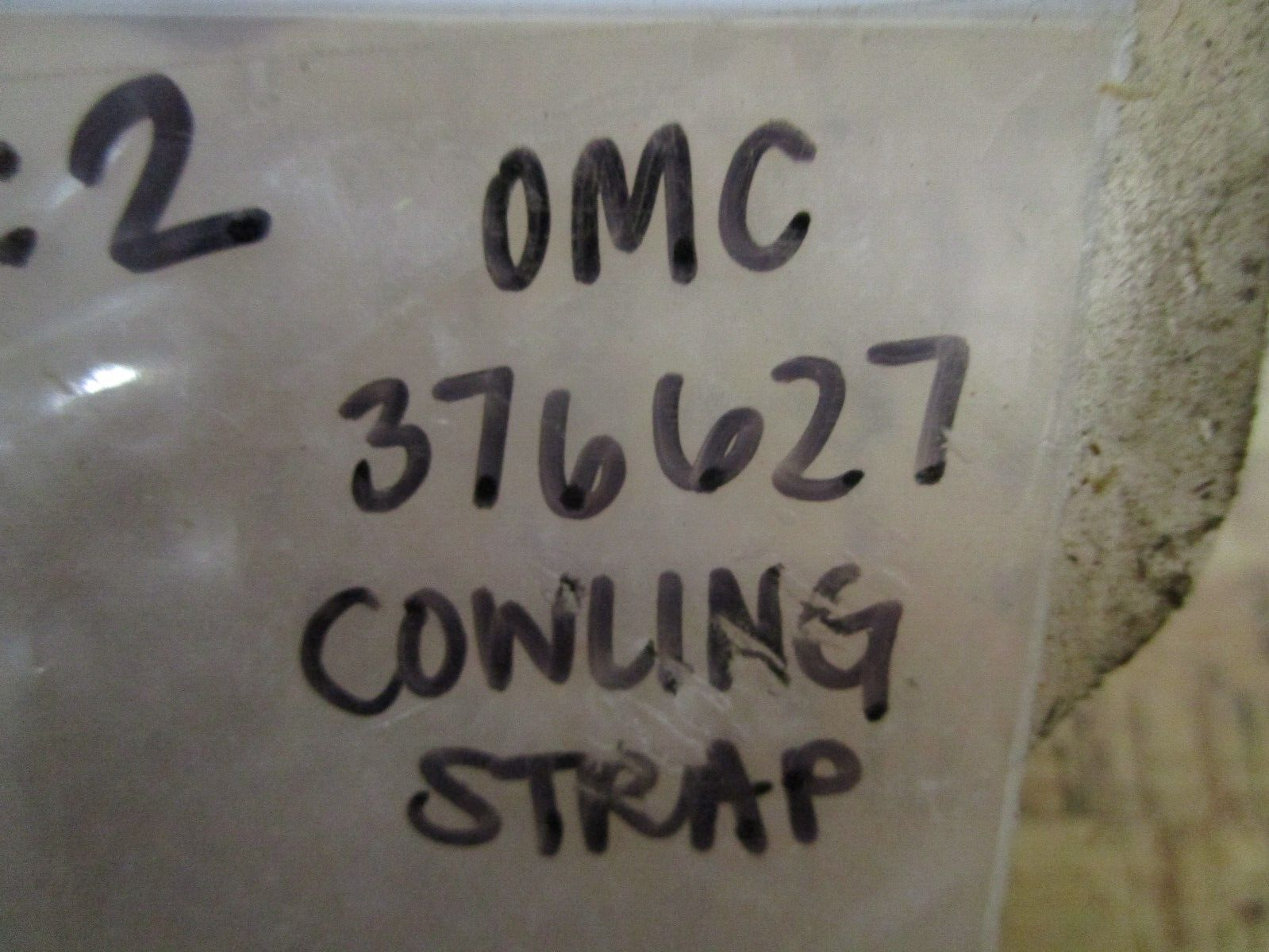 *NEW OEM* 0750 OMC Johnson Evinrude COWLING STRAP 376627 0376627