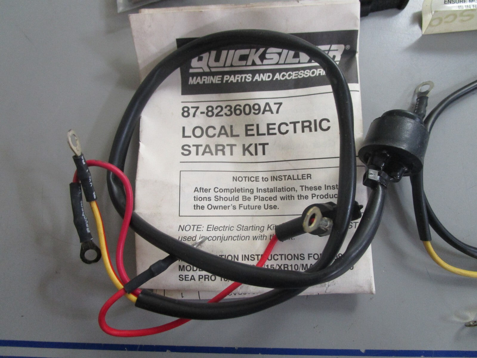 *NEW OEM* 0820 Mercury Quicksilver Switch Conversion Kit 87-823609A7