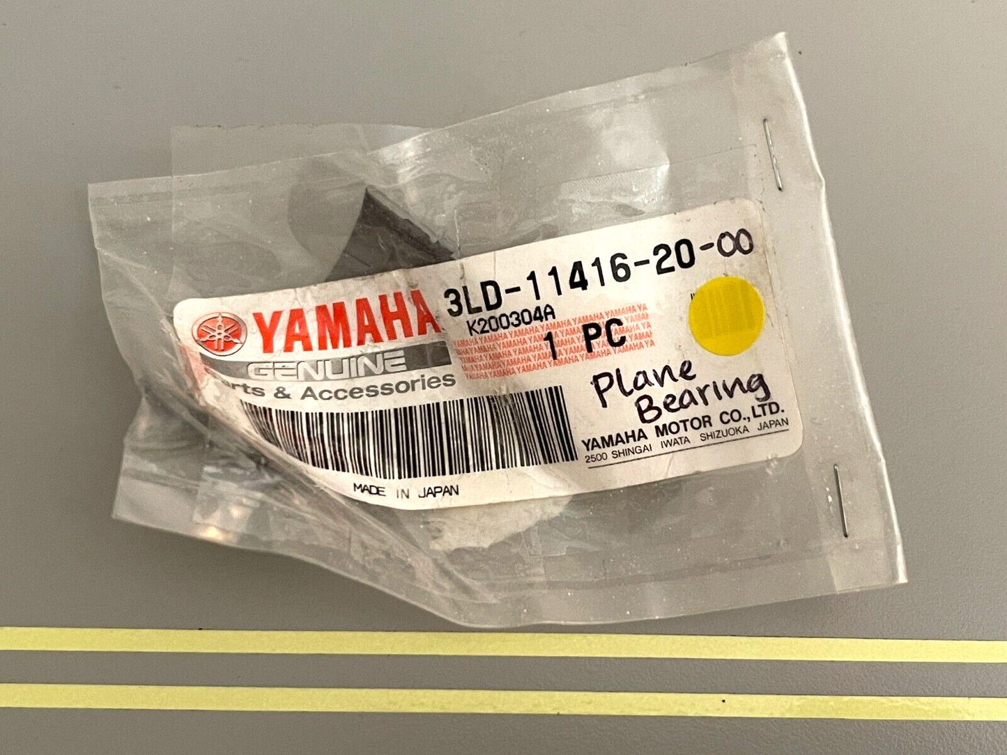 *NEW OEM* 0810 Yamaha Plane Bearing 3LD-11416-20-00