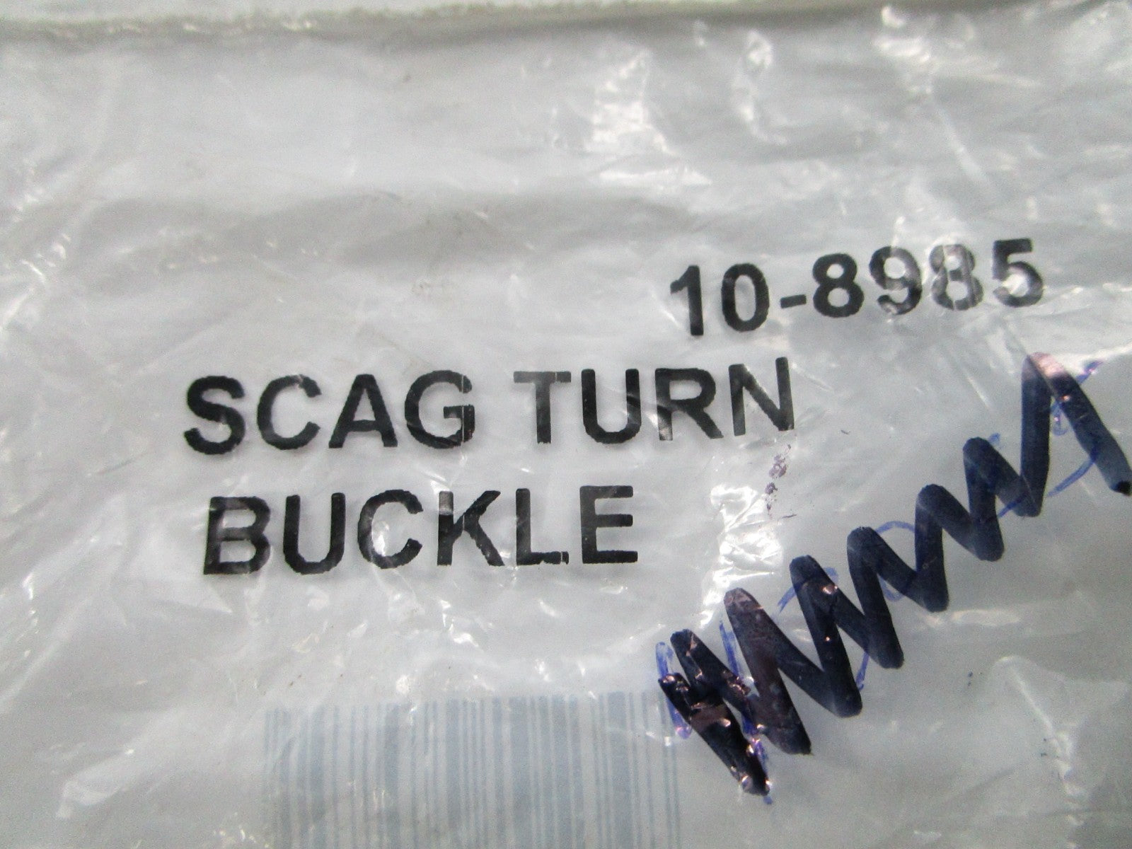 NEW 10-8985 Scag Turn Buckle 0810