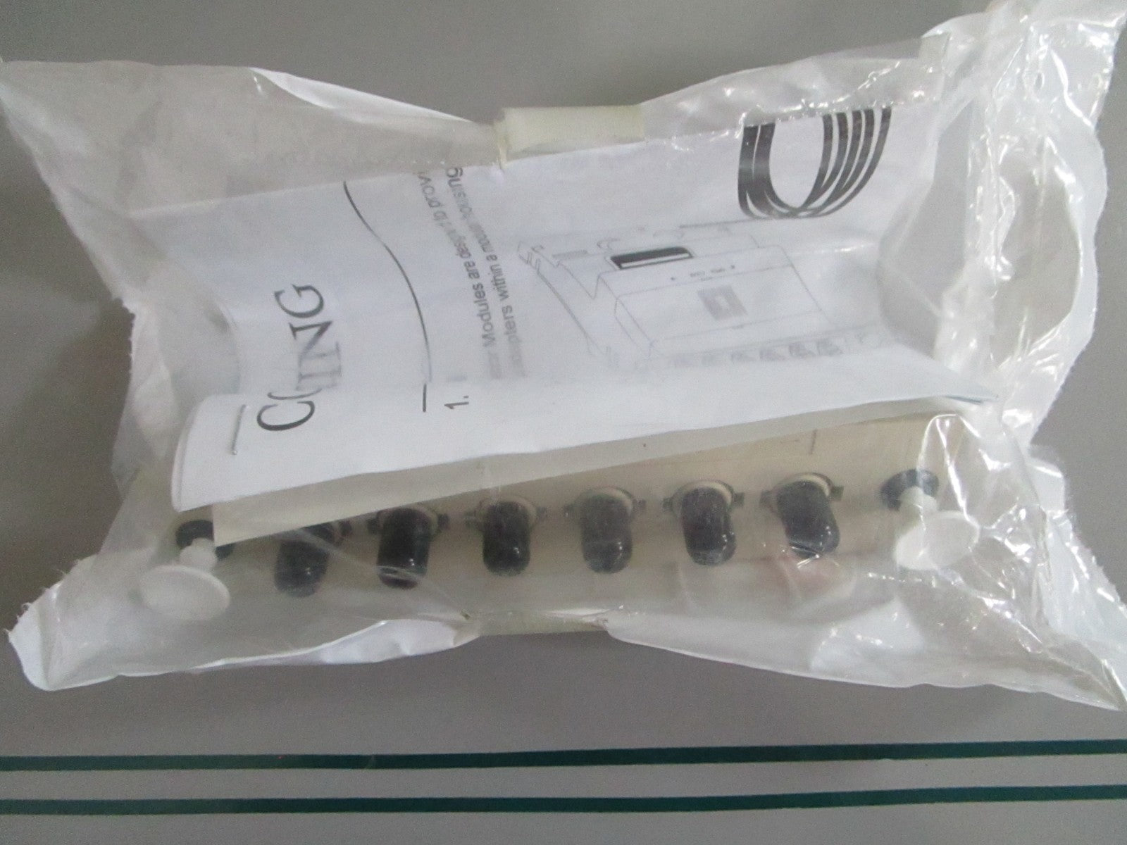 Corning FDC-CP1P-06-25 FDC 6-Port ST Multimode MM Fiber Panel NEW OEM 0820