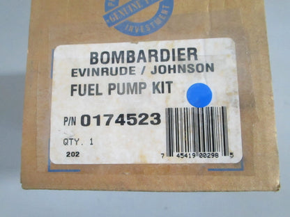 NEW OEM 174523 0174523 OMC Johnson Evinrude Fuel Pump Kit 0820