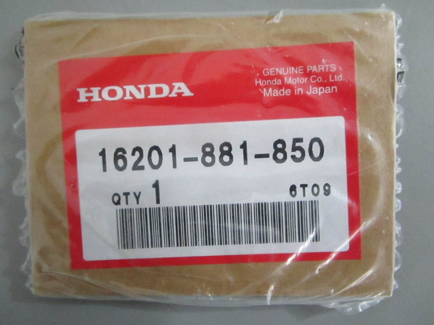 *NEW OEM* 0820 Honda Carburetor Gasket 16201-881-850