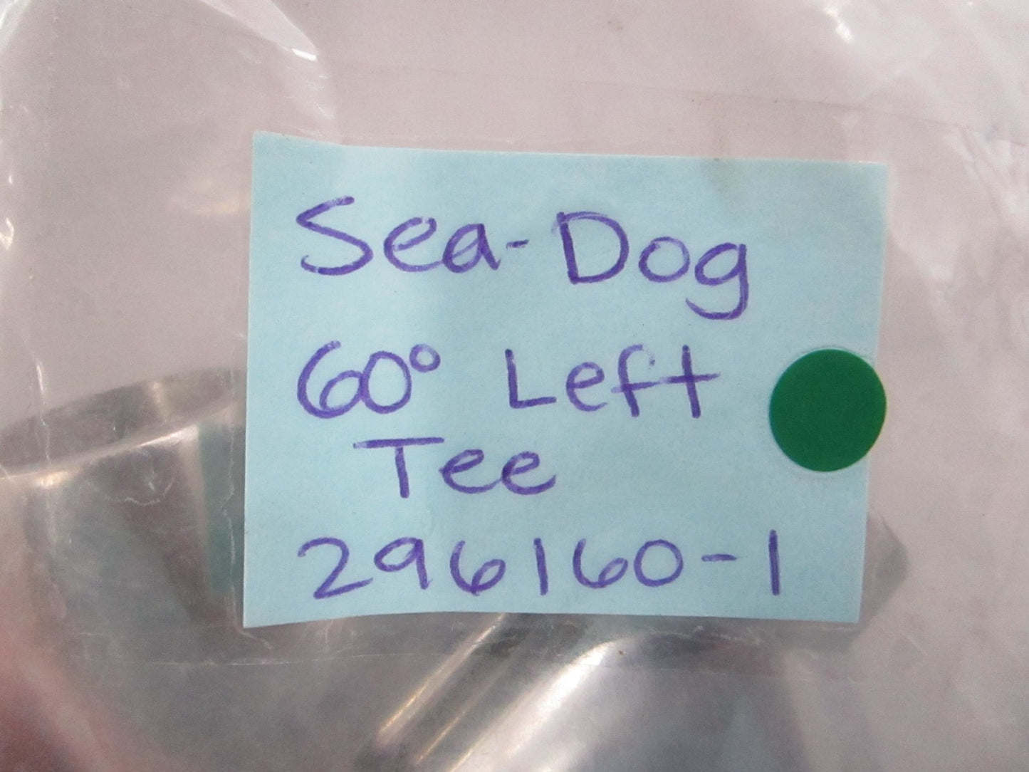 Sea-Dog NEW 316 SS 60 Degree Rail Tee Left Hand 7/8" Tube 296160-1 0810