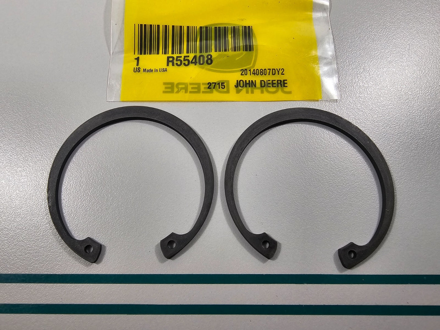 NEW OEM (LOT OF 2) R55408 John Deere Wear Ring 0810