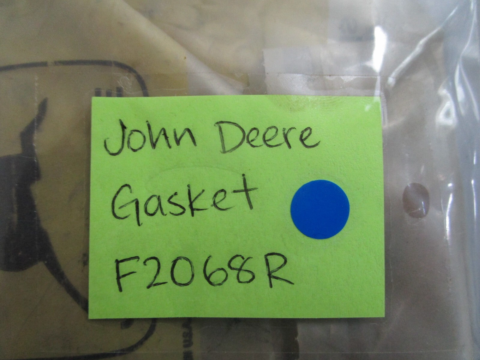 *NEW OEM* 0810 John Deere Gasket F2068R