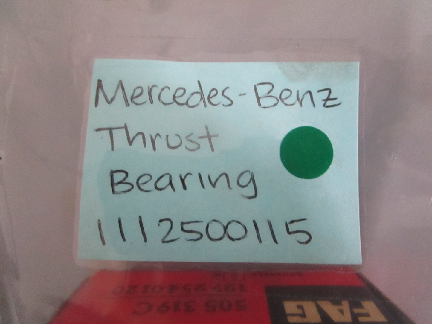 NEW OEM 1112500115 Mercedes-Benz Thrust Bearing 0820