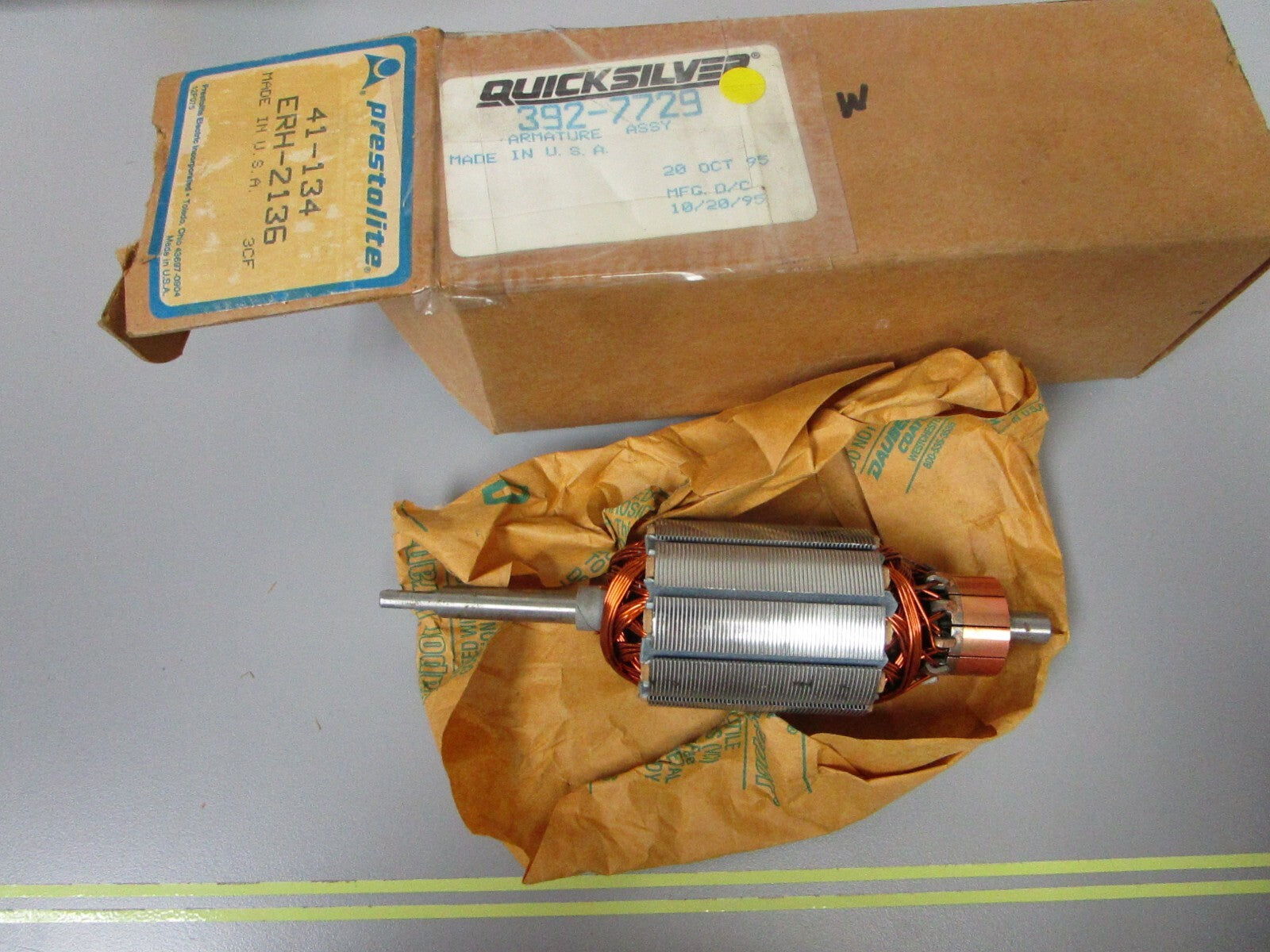 *NEW OEM* 0810 Mercury Quicksilver Armature Assembly 392-7729