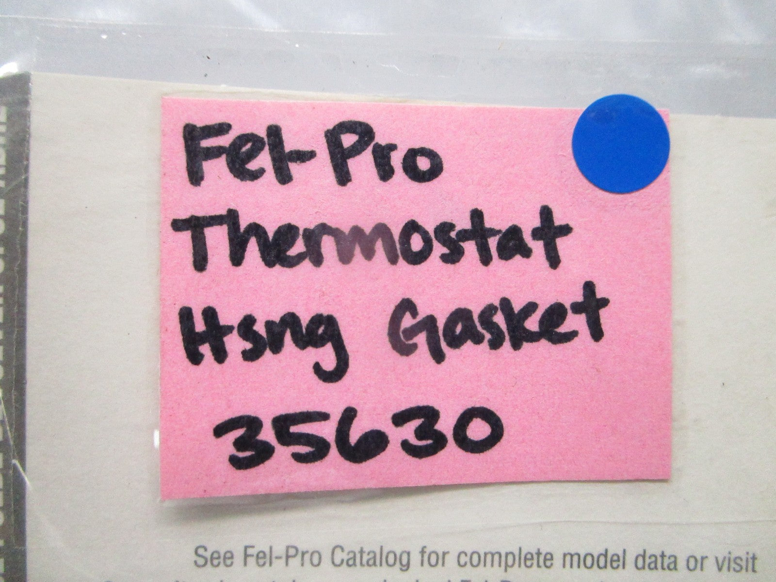 *NEW* 0810 Fel-Pro Thermostat Housing Gasket 35630 Replaces: 20813-AL500