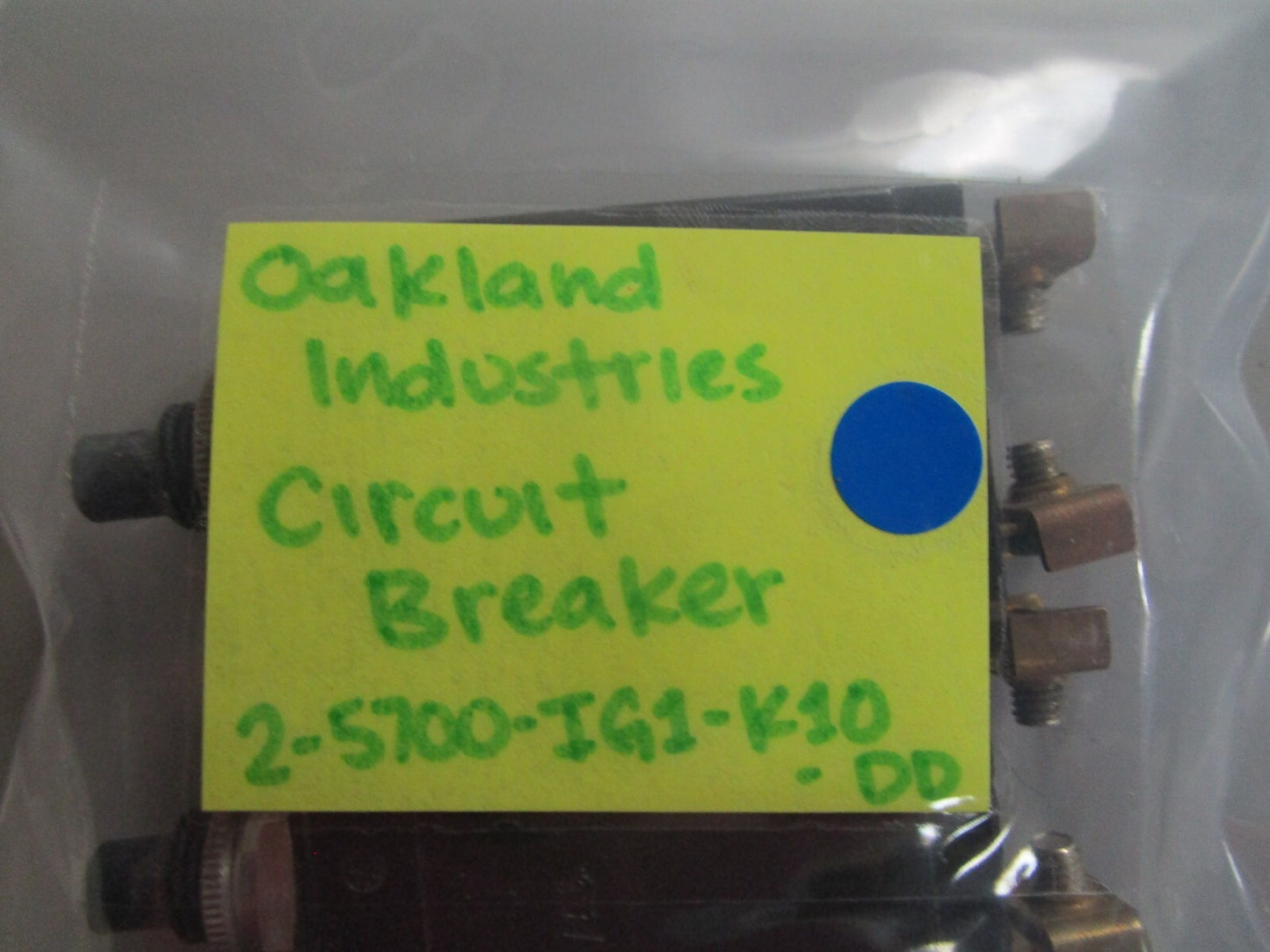 *NEW* 0810 Oakland Industries Circuit Breaker 2-5700-iG1-K10-00