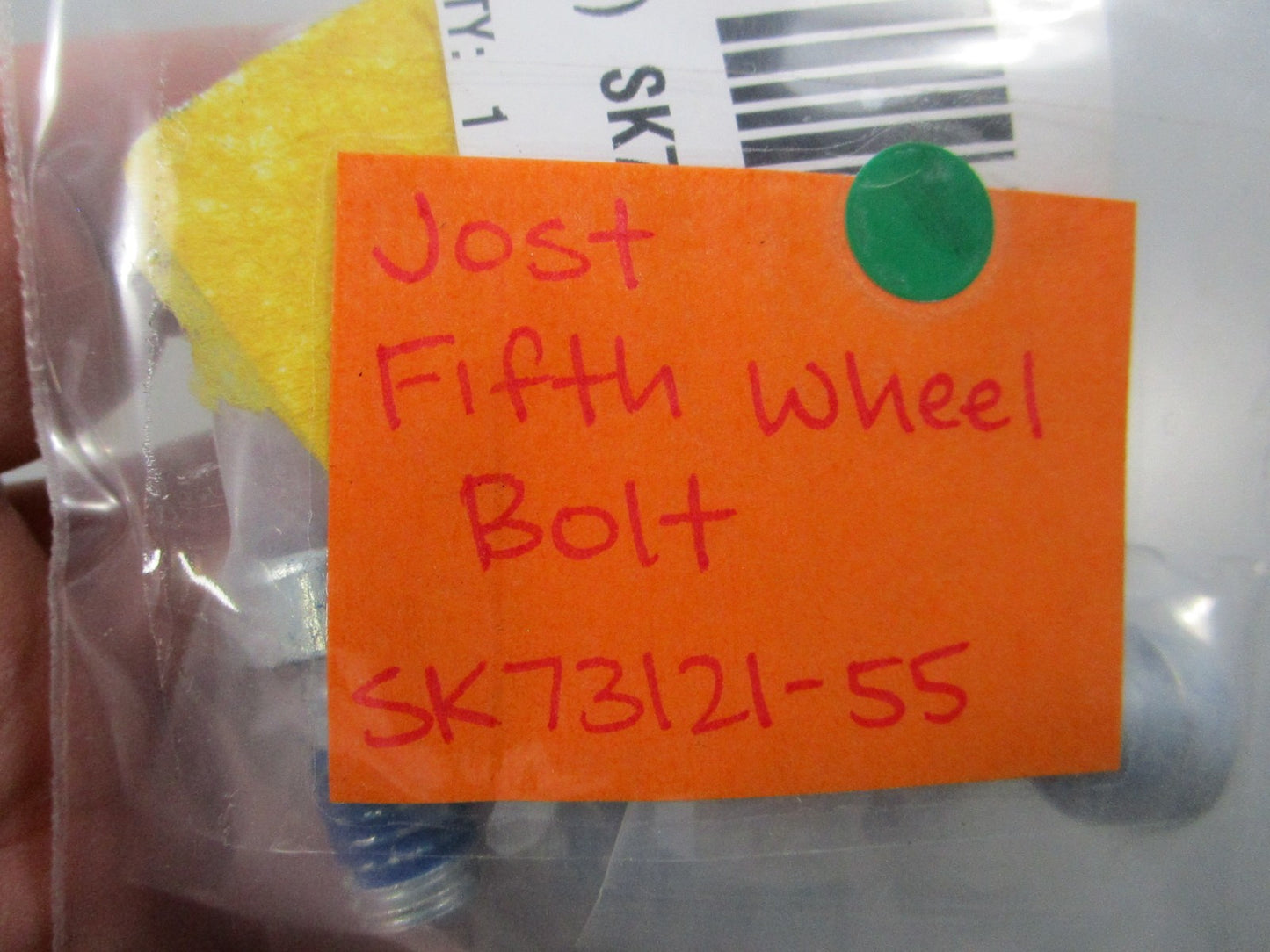 NEW OEM SK73121-55 Jost Fifth Wheel Bolt 0810