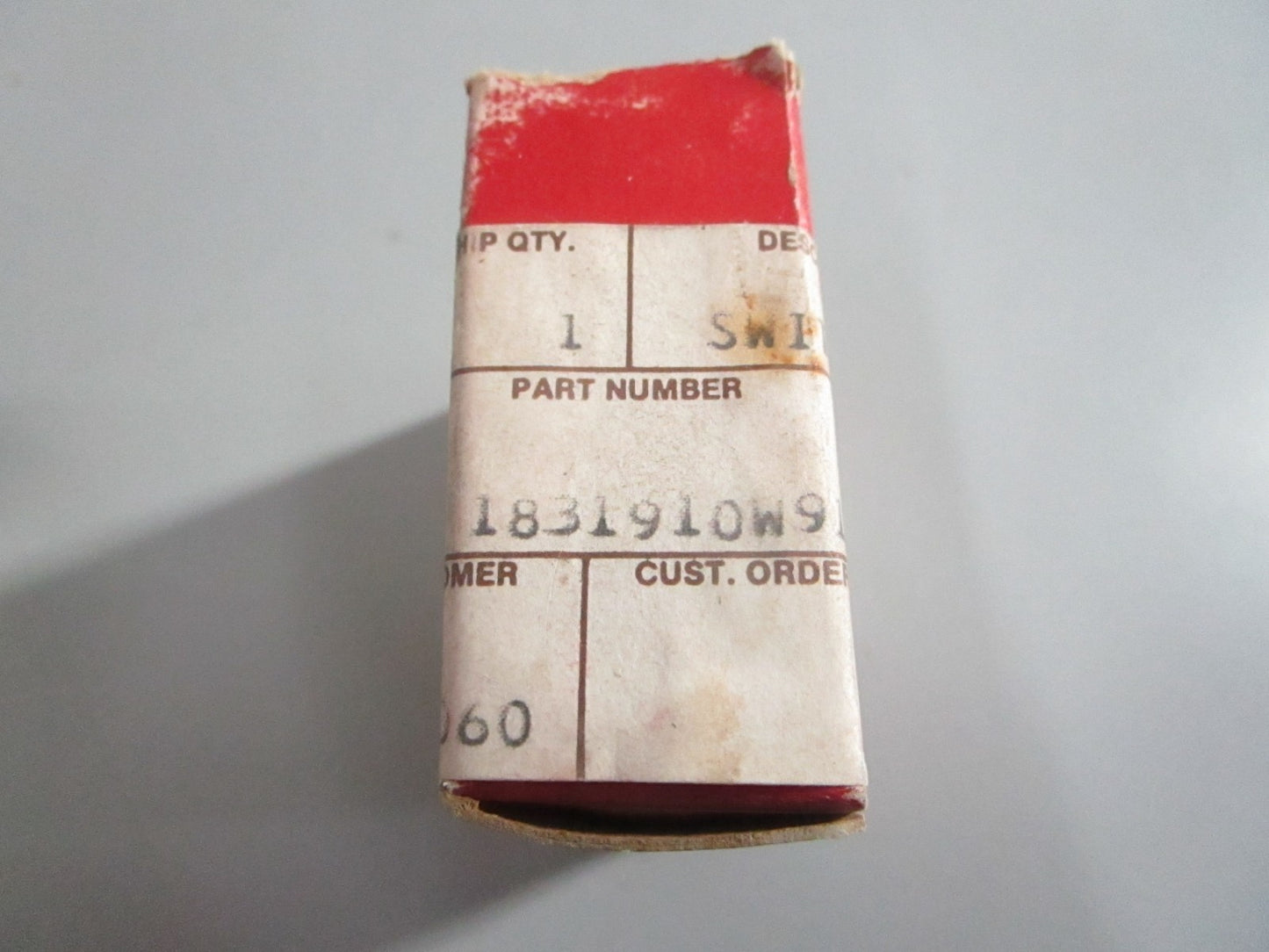 NEW OEM 1831910W91 Massey Ferguson Switch 0820