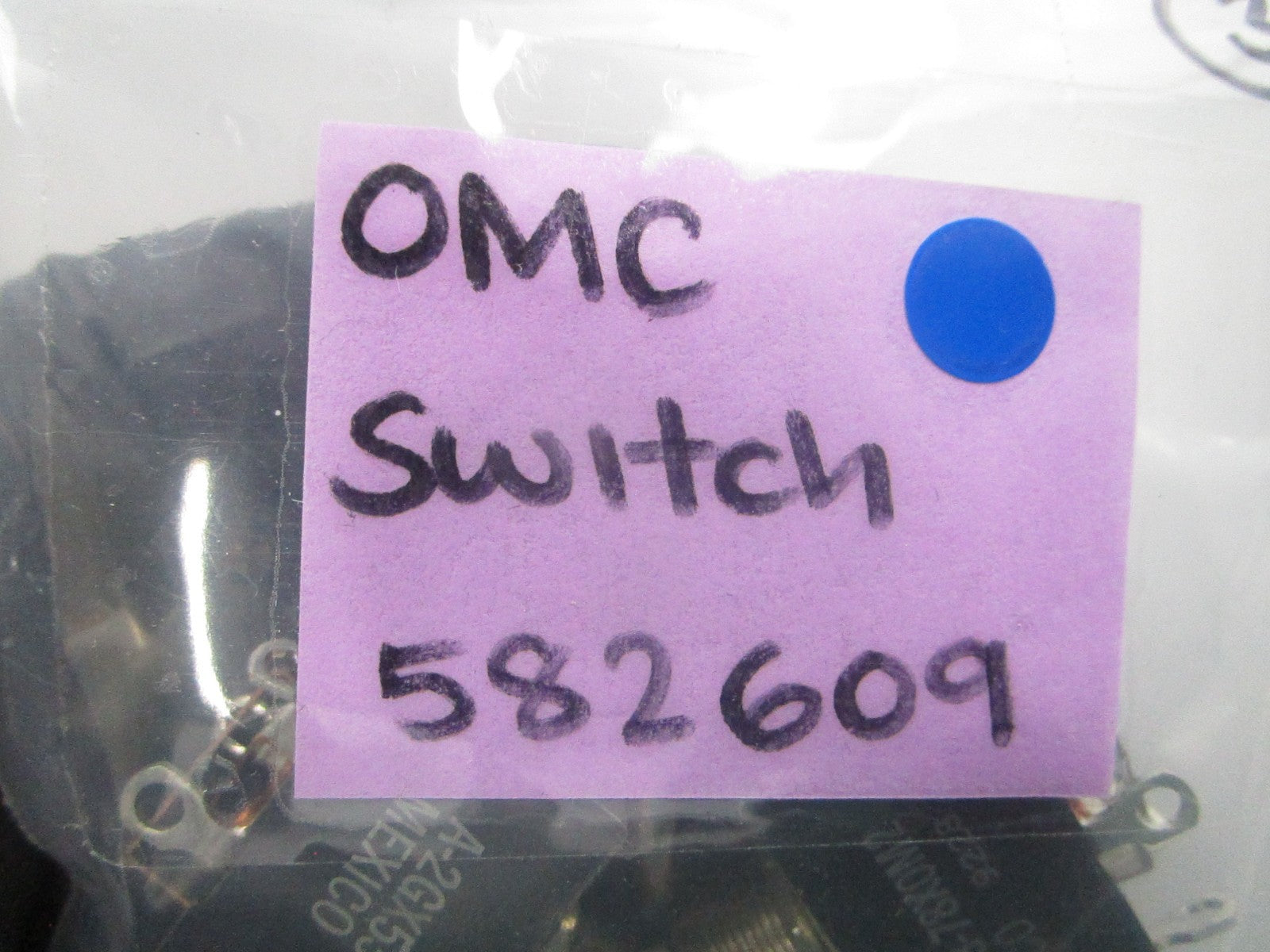 NEW OEM OMC Johnson Evinrude 582609 0582609 Switch 0810
