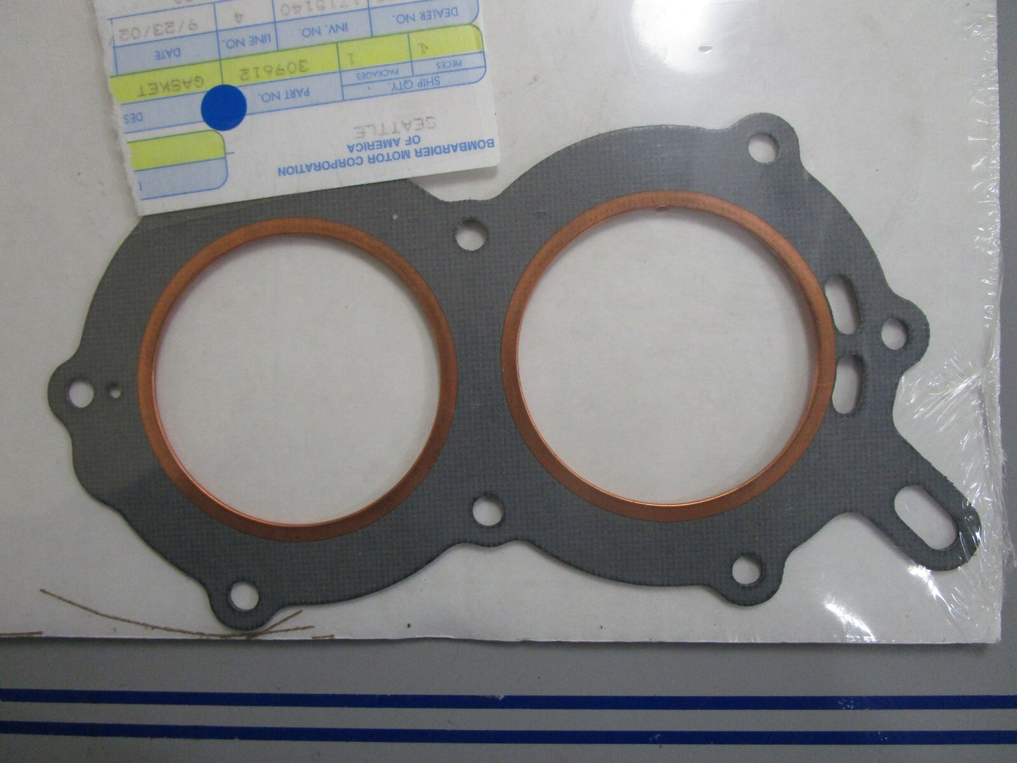 *NEW OEM* 0810 OMC Johnson Evinrude Gasket 309612 0309612