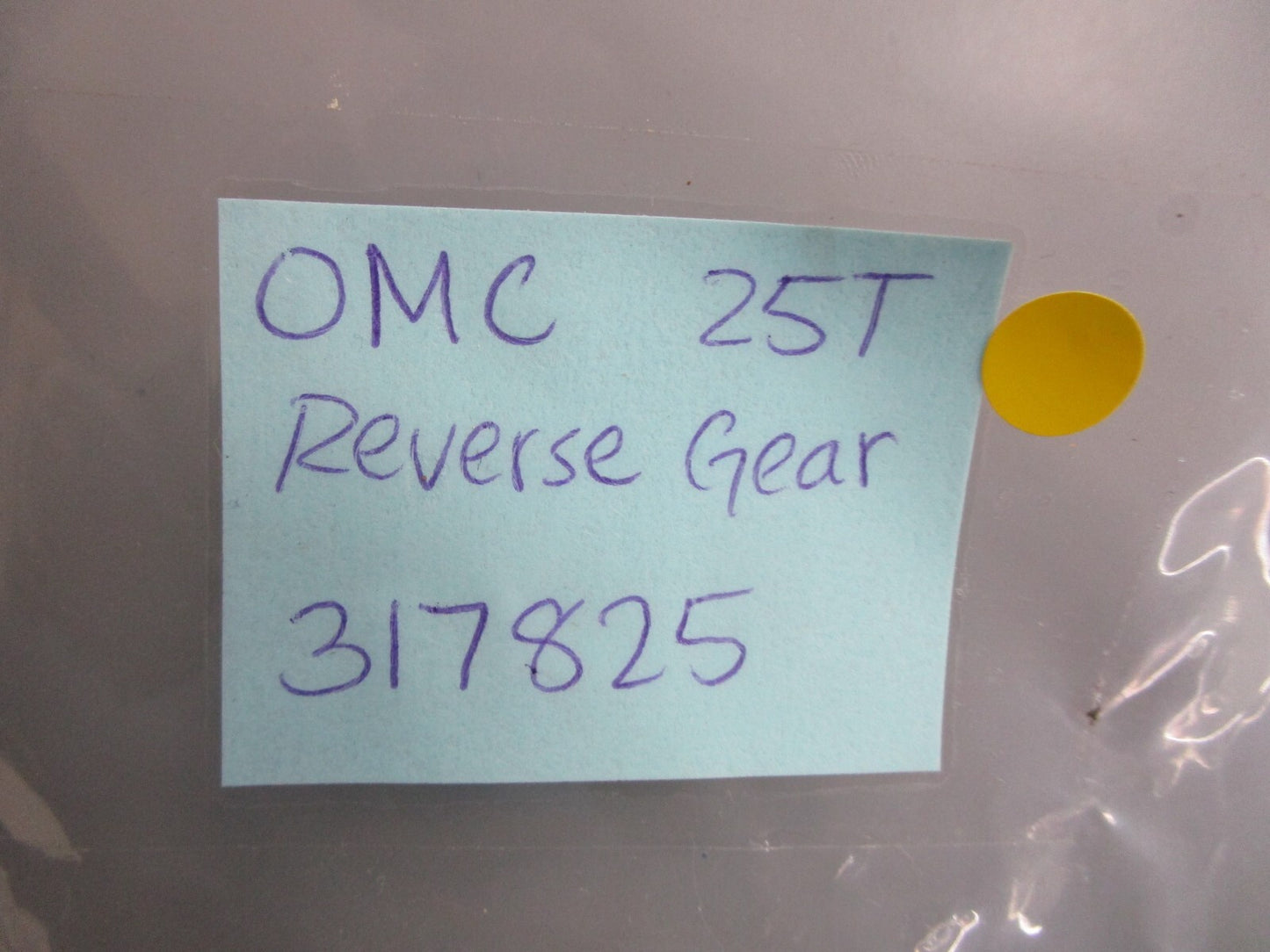 *NEW OEM* 0810 OMC Johnson Evinrude 25T Reverse Gear 317825 0317825