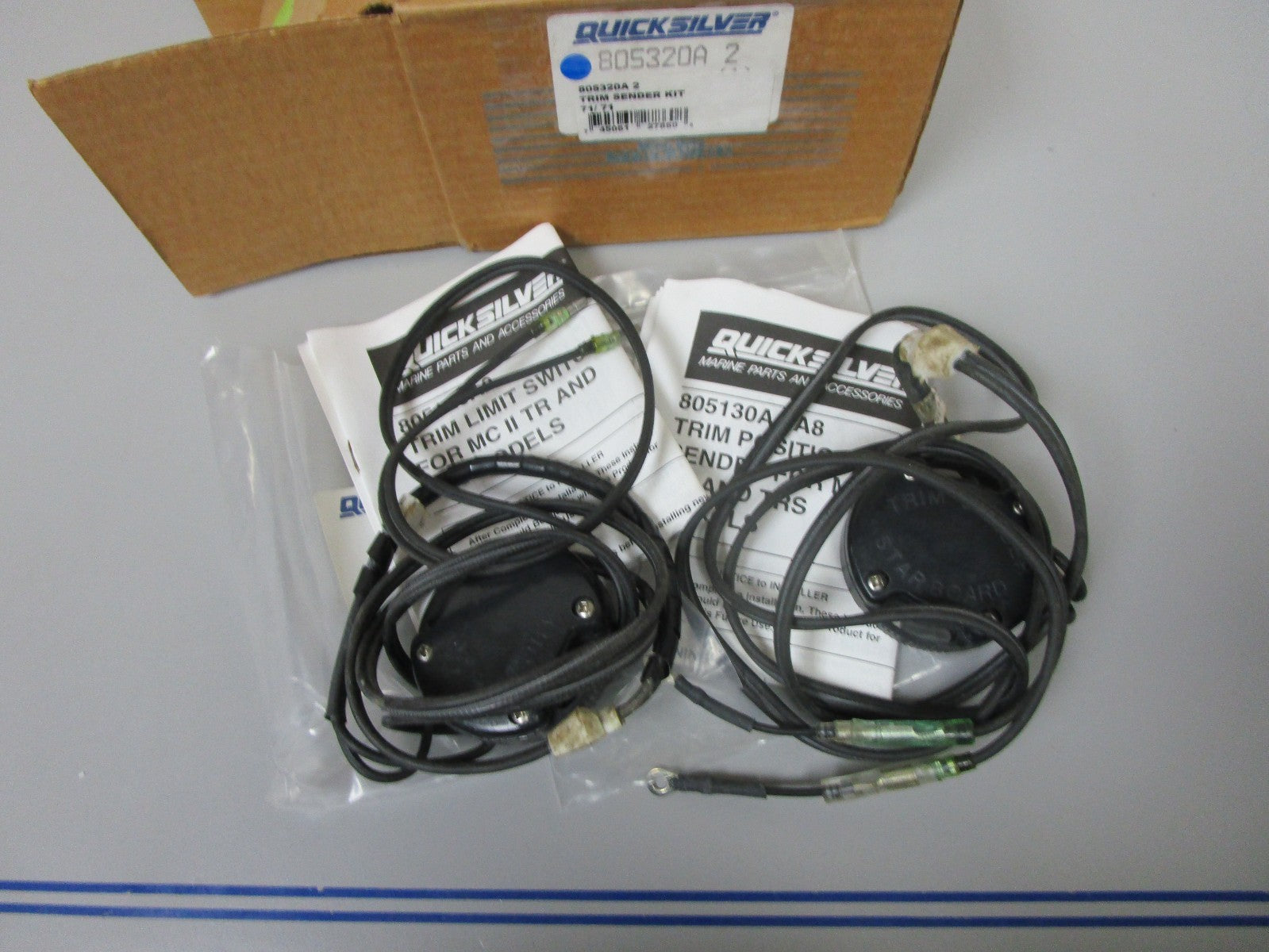 NEW OEM 805320A2 Mercury Quicksilver Trim Sender Kit 0720