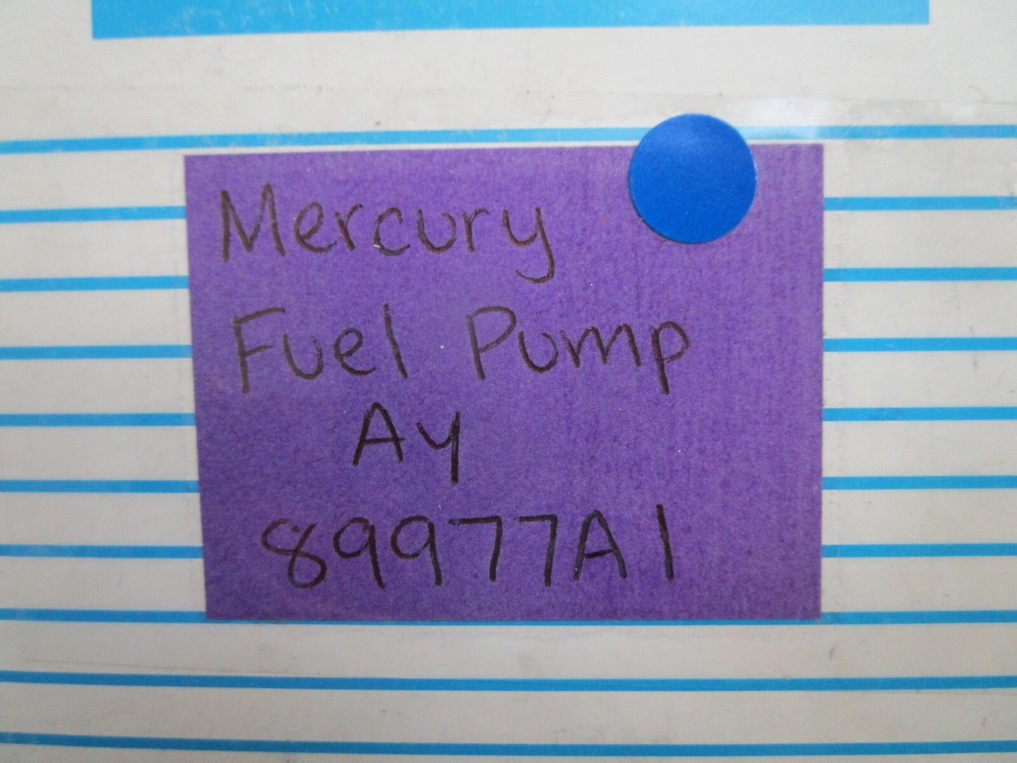 *NEW OEM* 0820 Mercury Quicksilver Fuel Pump Ay 89977A1
