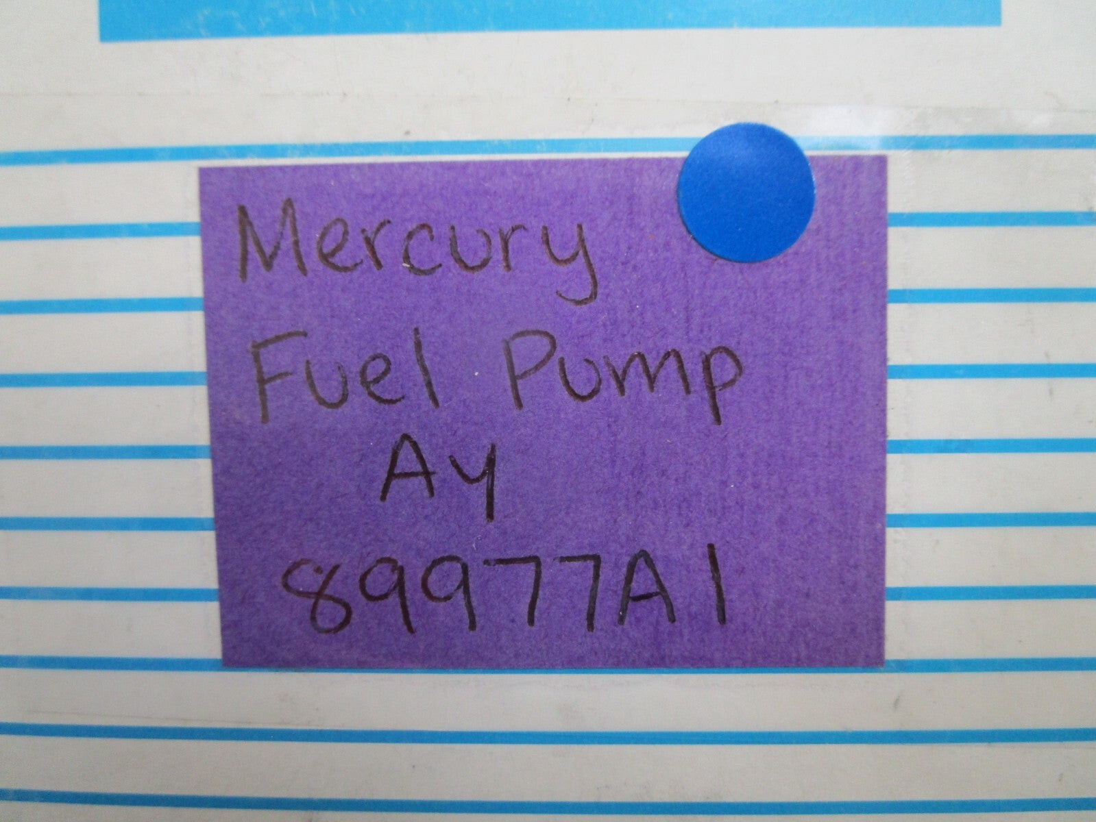 *NEW OEM* 0820 Mercury Quicksilver Fuel Pump Ay 89977A1