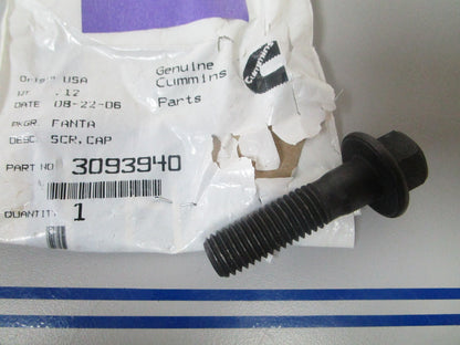 *NEW OEM* 0810 Cummins Hex Flange Head Screw 3093940