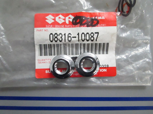 *NEW OEM* (LOT OF 2) 0820 Suzuki Nut 08316-10087