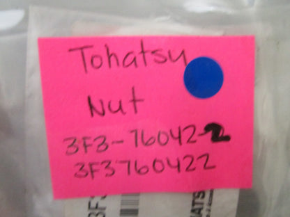*NEW OEM* (LOT OF 3) 0780 Nissan Tohatsu Nut 3F3-76042-2 3F3760422