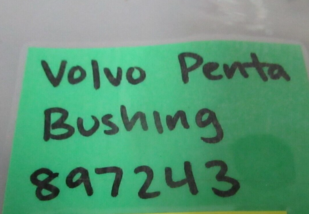 *NEW OEM* (LOT OF 2) 0810 Volvo Penta Bushing 897243