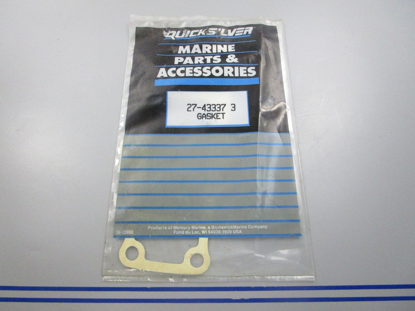 NEW OEM 27-43337 3 Mercury Quicksilver Gasket 0810