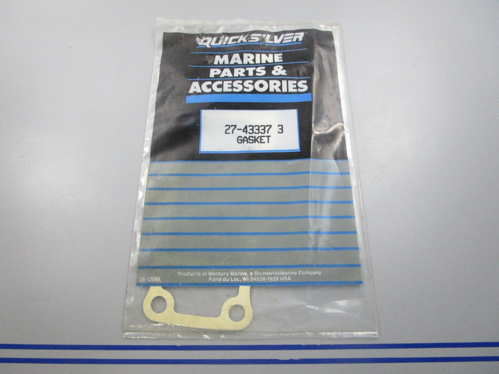 NEW OEM 27-43337 3 Mercury Quicksilver Gasket 0810
