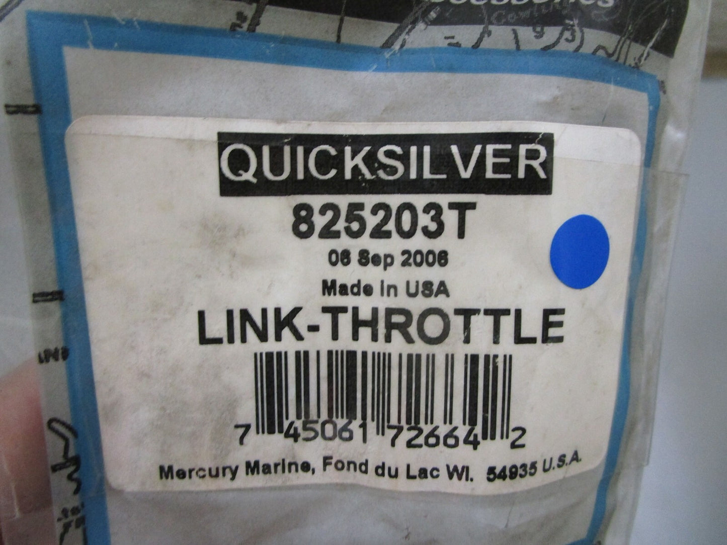 *NEW OEM* 0770 Mercury Quicksilver Link Throttle 825203T