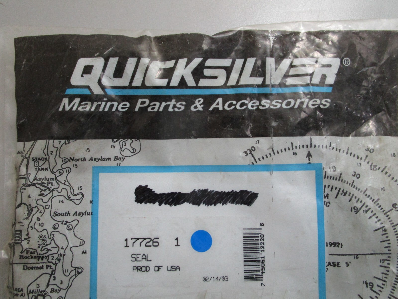 *NEW OEM* 0810 Mercury Quicksilver Seal 17726 1